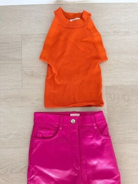 Aritzia Wilfred Melina Pink Pants